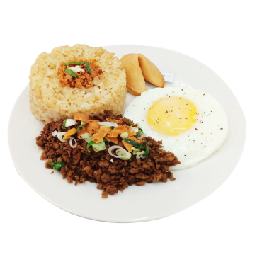 Bibimbap with Fried Egg Rice Meal