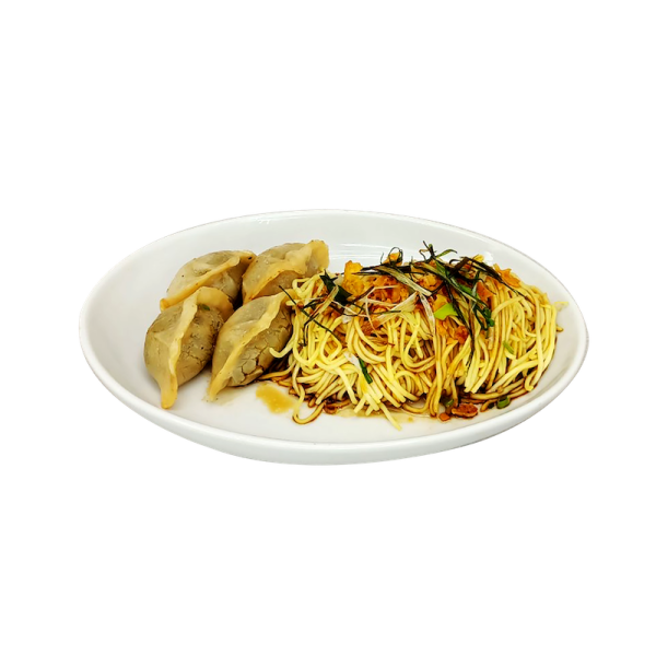 Kuchay Dumpling Fried with Shallot Noodles (4 pcs/Order)