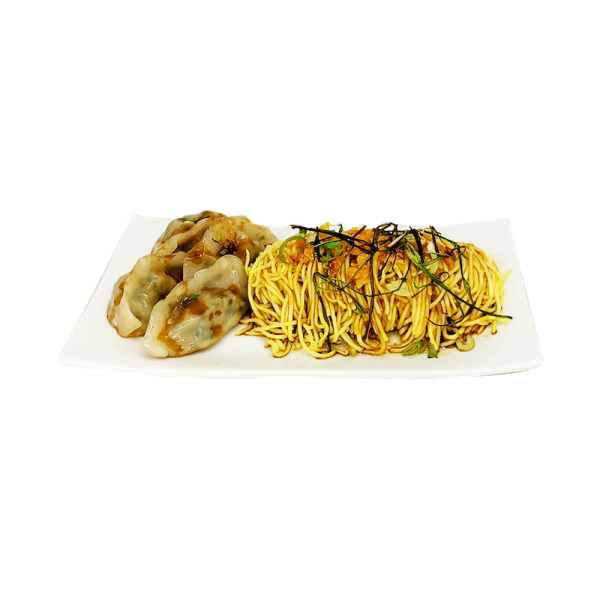 Kuchay Dumpling Steamed with Shallot Noodles (4 pcs/Order)