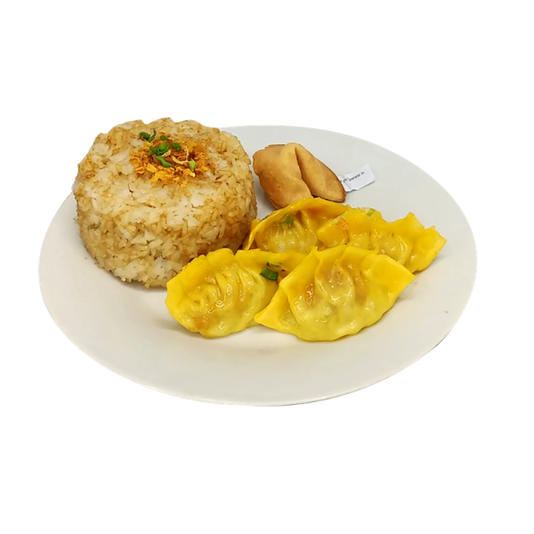 Pork & Shrimp Wonton Steamed with Rice Pilaf (4 pcs/Order)