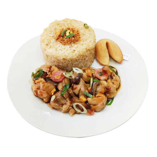 Chicken Black Mushroom Rice Meal