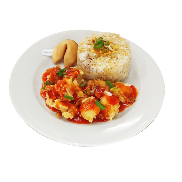 Sweet and Sour Fish Fillet Rice Meal